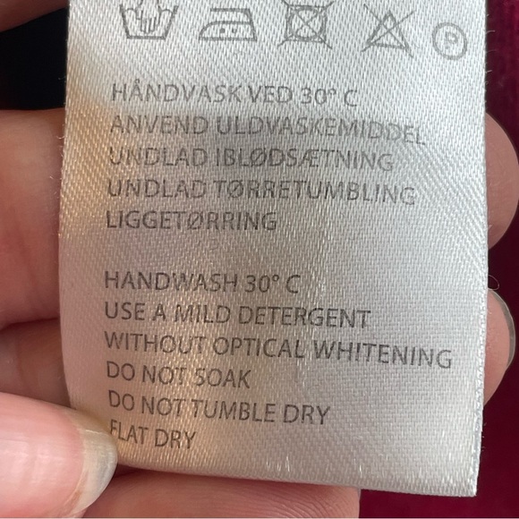 Two Danes Oversized Merino Wool Striped Sweater – Size Small - Picture 7 of 9